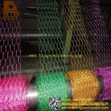 Flower Basket Paint Hexagonal Wire Netting